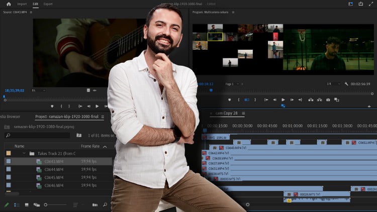 Sıfırdan Premiere Pro CC ile Müzik Klibi Yapımı ve Montajı